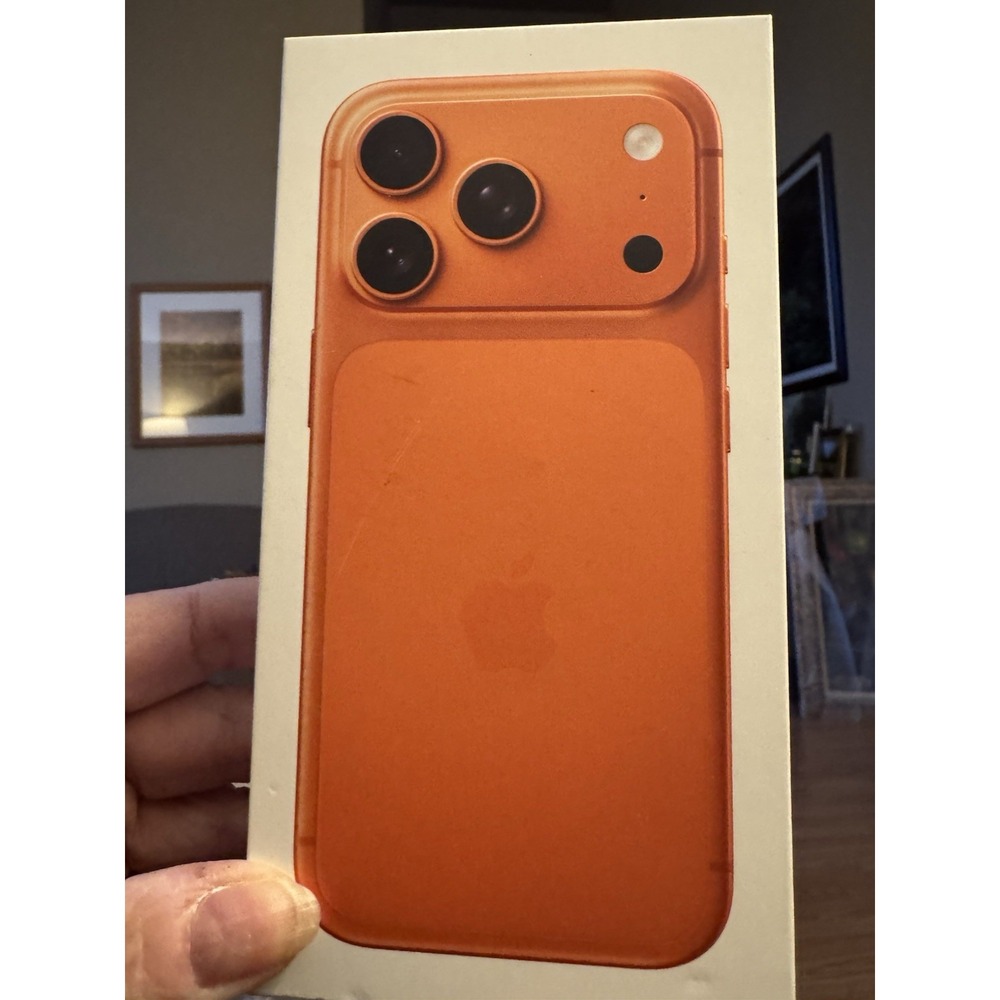 Apple iPhone 17‎ Pro EMPTY BOX ONLY Cosmic Orange 256GB - Model A3256 NO Phone
